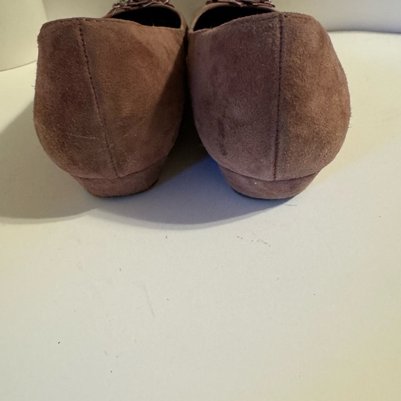 Loft Pointed Toe Jeweled Purple Flats 8.5 - Picture 8 of 12